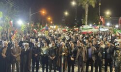 موج شبانه در گرگان فروکش نکرد؛ مردم همچنان در صحنه