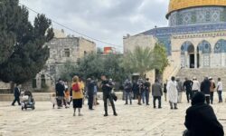 هتک حرمت مسجدالاقصی توسط  نظامیان صهیونیست 