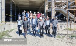 پیشرفت ۳۲ درصدی بیمارستان ۵۰۰ تختخوابی نجف‌زاده اردبیل