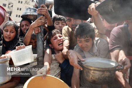 ۴۲ درصد حوادث مرتبط با گرسنگی در جهان در غزه روی می دهد 