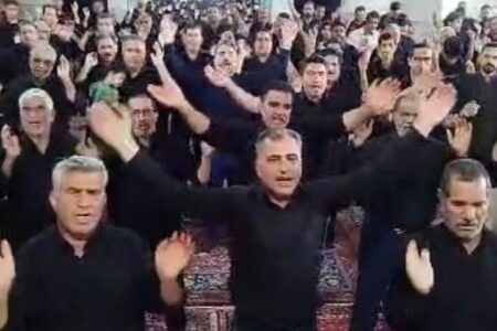 تاسوعای حسینی در دهستان بهادران مهریز
