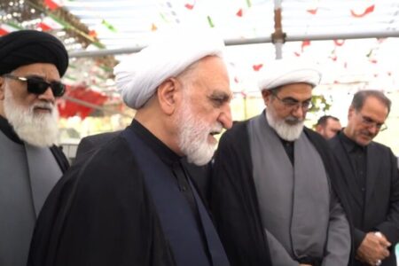 تجدید میثاق رئیس قوه قضائیه با شهدا