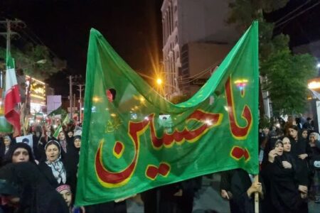 ذکر مصیبت و عزاداری برای سیدالشهدا در حسین آباد شهرستان دلگان