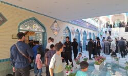 مراسم گرامیداشت سرداران شهید و شهدای اقتدار ایران برگزار شد