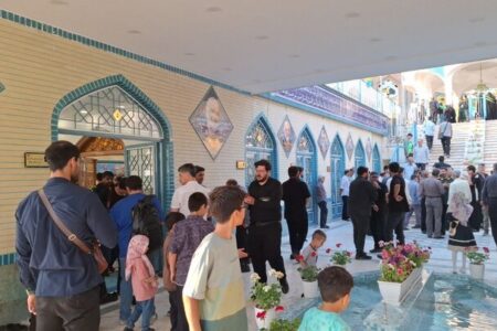 مراسم گرامیداشت سرداران شهید و شهدای اقتدار ایران برگزار شد