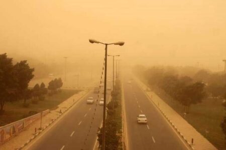 هشدار سطح نارنجی هواشناسی برای ۱۸ شهرستان استان اصفهان صادر شد