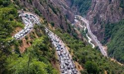 وضعیت ترافیکی محورهای کندوان و هراز