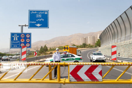 اعمال محدودیت تردد در جاده چالوس و آزادراه تهران – شمال