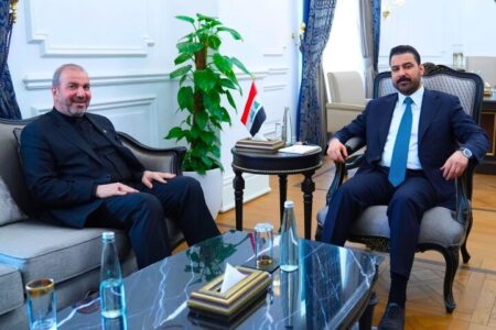 ملاقات سفیر جمهوری اسلامی ایران در عراق با نخست وزیر این کشور