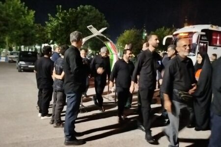 گزارش خبرنگار مهر از اعزام کاروان آستانه اشرفیه برای تشییع رهبر شهید