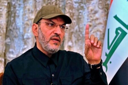 انتقاد شدیداللحن دبیر کل کتائب سیدالشهداء عراق از هیمنه اقتصادی آمریکا