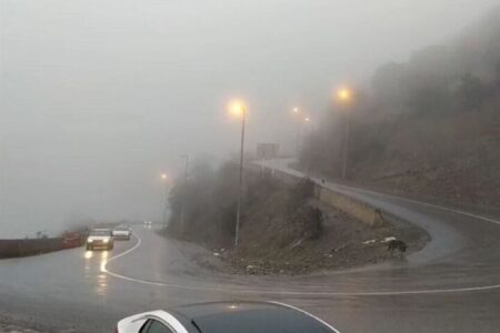 بازگشایی دوطرفه جاده چالوس از ساعت ۲۱ امشب