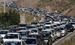 ترافیک سنگین در محورهای شمالی و آزادراه قزوین ــ کرج ــ تهران