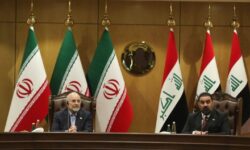 دیدار قالیباف و هیئت پارلمانی ایران با رئیس و نمایندگان مجلس عراق