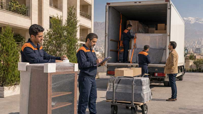 فشارکی بار؛ بهترین باربری تهران برای اسباب‌کشی و حمل بار