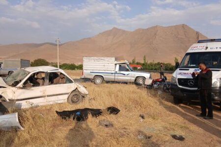 واژگونی خودرو در جاده شازند یک فوتی و پنج مصدوم بر جای گذاشت