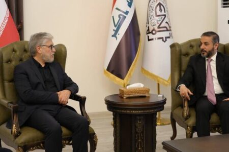 وزیر علوم ایران با رئیس بیت‌الحکمه عراق دیدار کرد