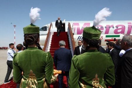 پزشکیان وارد بیشکک شد