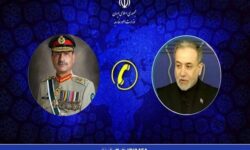 گفتگوی تلفنی وزیر امور خارجه کشورمان و فرمانده ارتش پاکستان