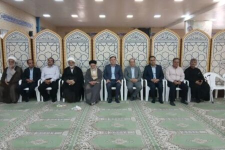 آیین ختم شهدای شهرستان دیّر برگزار شد