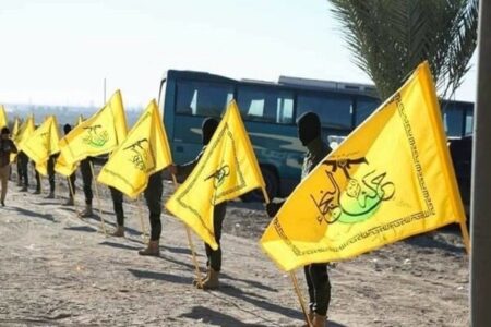 تبریک نجباء عراق به‌ مناسبت فتوحات جدید انصارالله