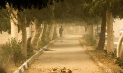 تداوم باد شدید و خاک در تهران