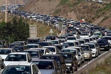 ترافیک نیمه‌ سنگین در جاده چالوس، هراز و آزادراه‌های تهران ـ شمال