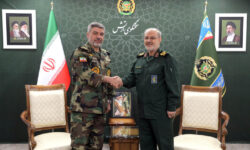 دیدار سخنگویان ارتش و سپاه