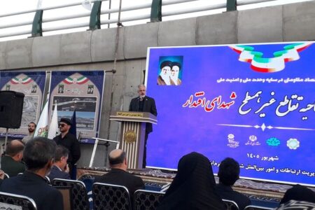 ریل‌گذاری راه‌آهن چابهار ـ زاهدان تا یک ماه آینده به پایان می‌رسد