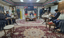 مراسم دومین سالگرد شهادت سیدحسن نصرالله برگزار شد