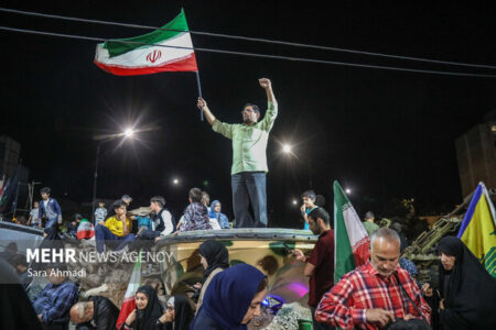 مشارکت مردمی در تجمعات شبانه بزرگ‌ترین مؤلفه قدرت جمهوری اسلامی ایران