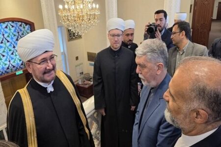 مفتی اعظم روسیه: تلاش رهبر شهید ایران برای وحدت اسلامی فراموش نمی‌شود
