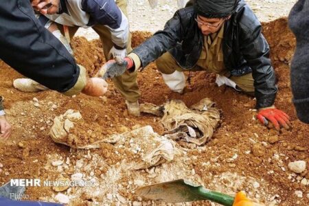 کشف پیکر مطهر یک شهید در طلاییه