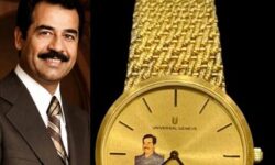 کلکسیون ساعت‌های سوئیسی سفارشی صدام حسین